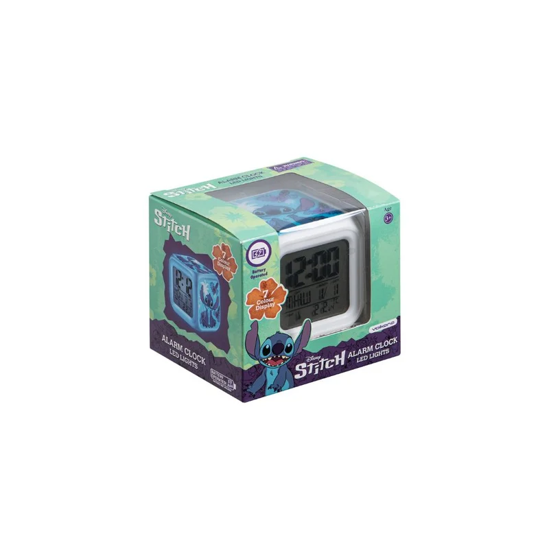 Disney Stitch Glo Alarm Clock