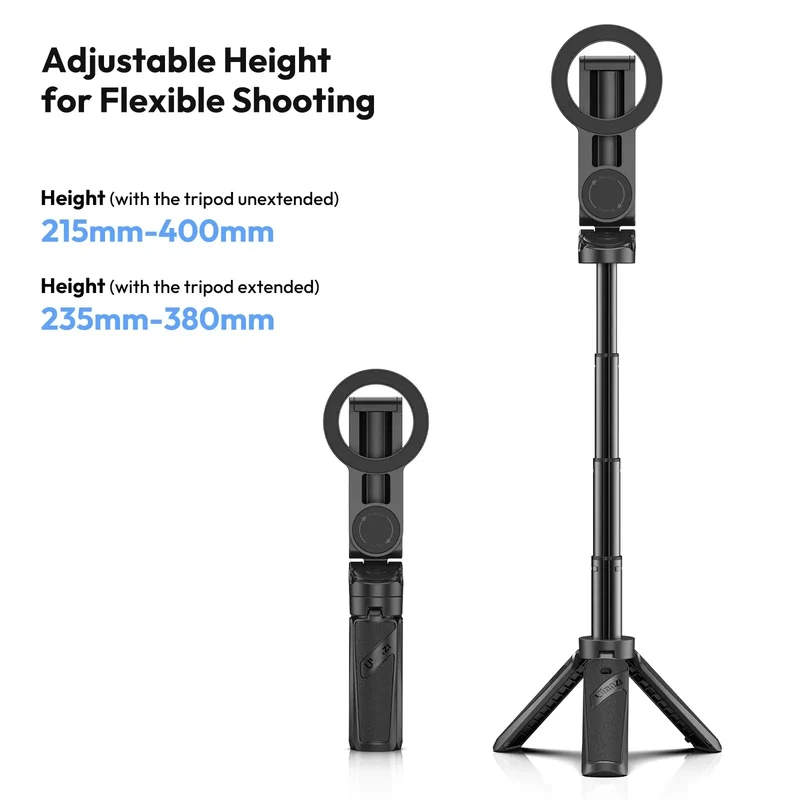 Ulanzi JJ03S Magnetic Phone Tripod(Black)
