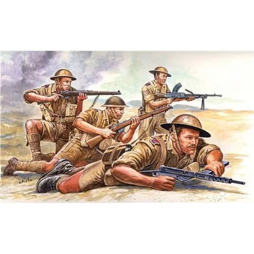 Italeri 1/72 WWII British 8th Army