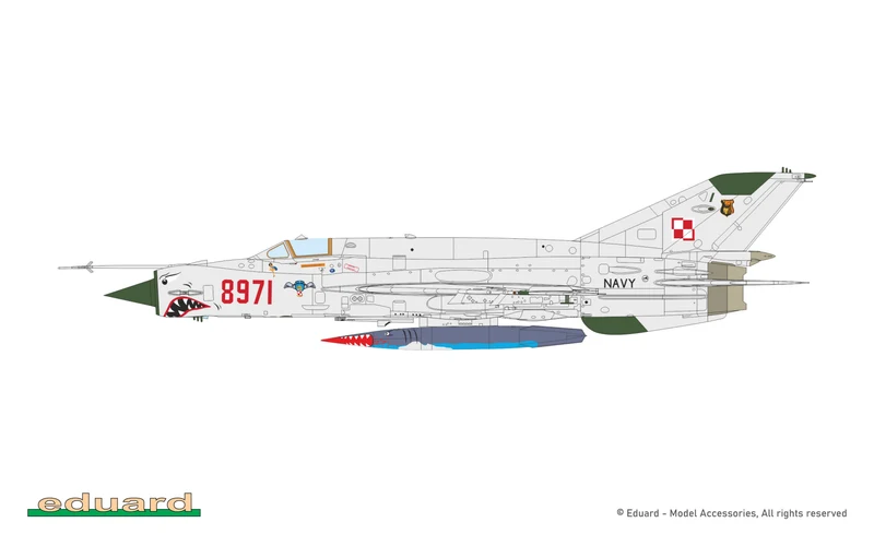 Eduard 1/72 Mikoyan-Gurevich MiG-21bis