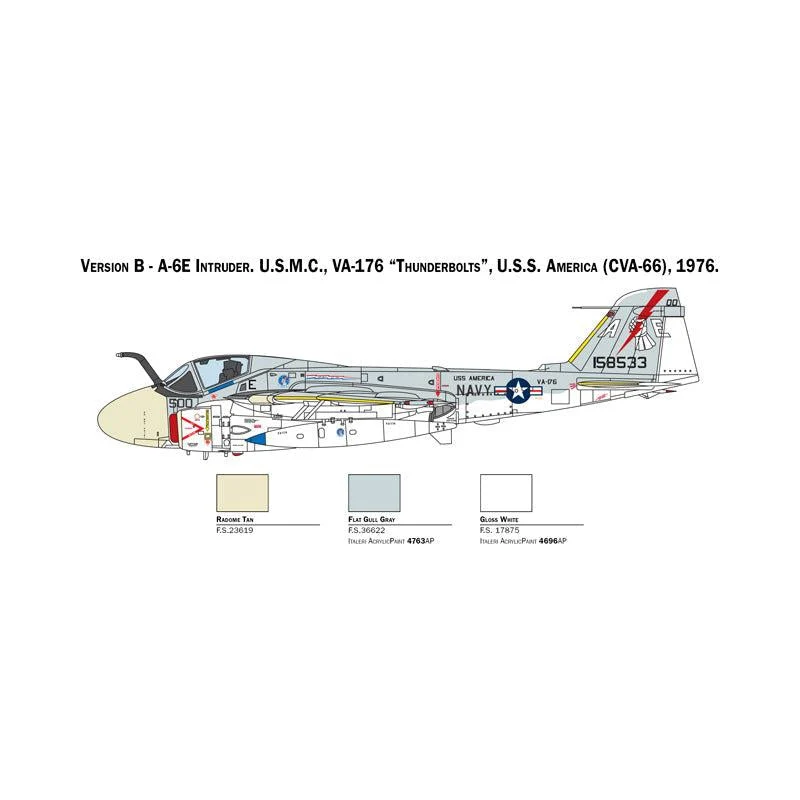 Italeri 1/72 Gulf War A-6E TRAM Intruder