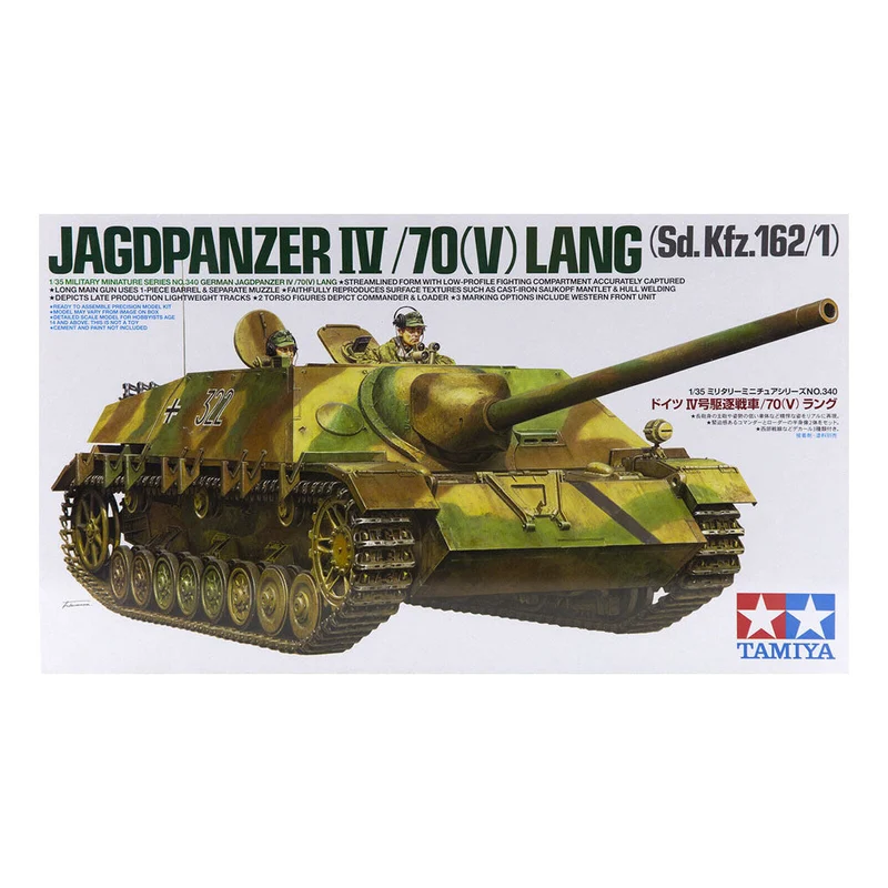 Tamiya 1/35 German Jagdpanzer IV/70V Lang Sd.Kfz.162/1