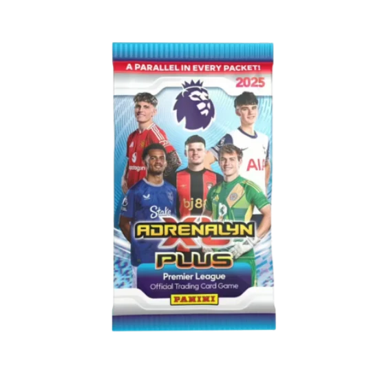 PANINI Adrenalyn PLUS 2024/2025 EPL Soccer Cards Booster Box