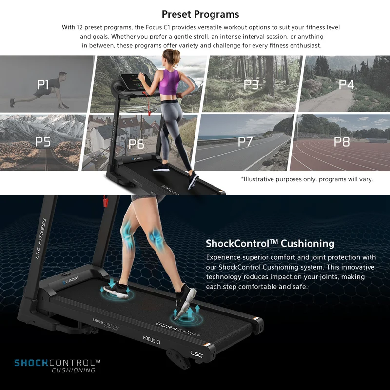 LSG Fitness Focus C1 Treadmill