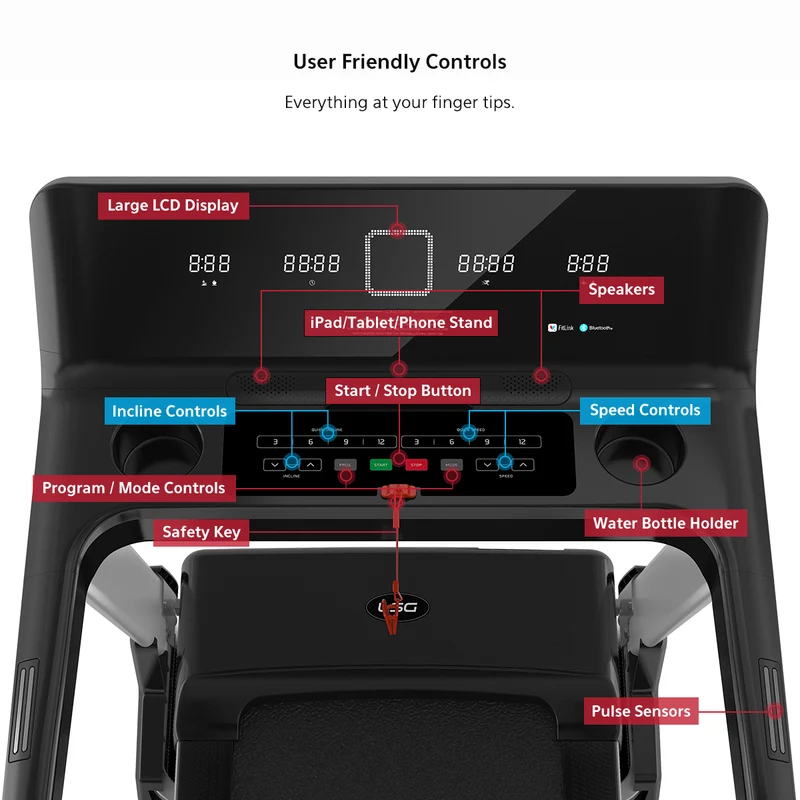 LSG VULCAN M2 Treadmill