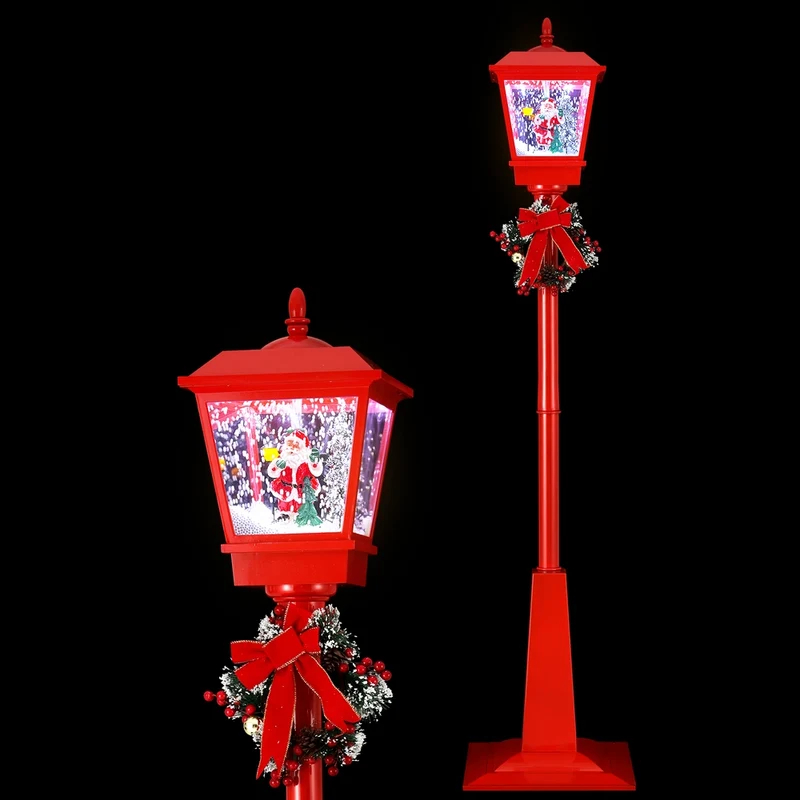 Jingle Jollys 1.8M Christmas Lamp Post Lights LED Outdoor Decorations