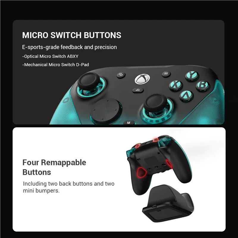GameSir G7 Pro Aimlabs Edition Wireless Controller for PC & Mobile (Wired for XBOX)