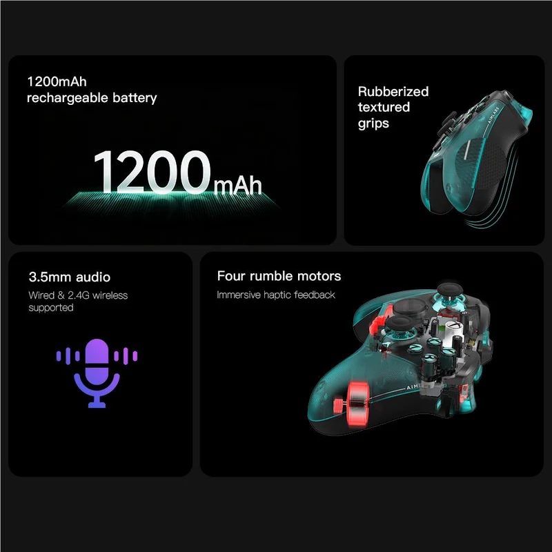 GameSir G7 Pro Aimlabs Edition Wireless Controller for PC & Mobile (Wired for XBOX)