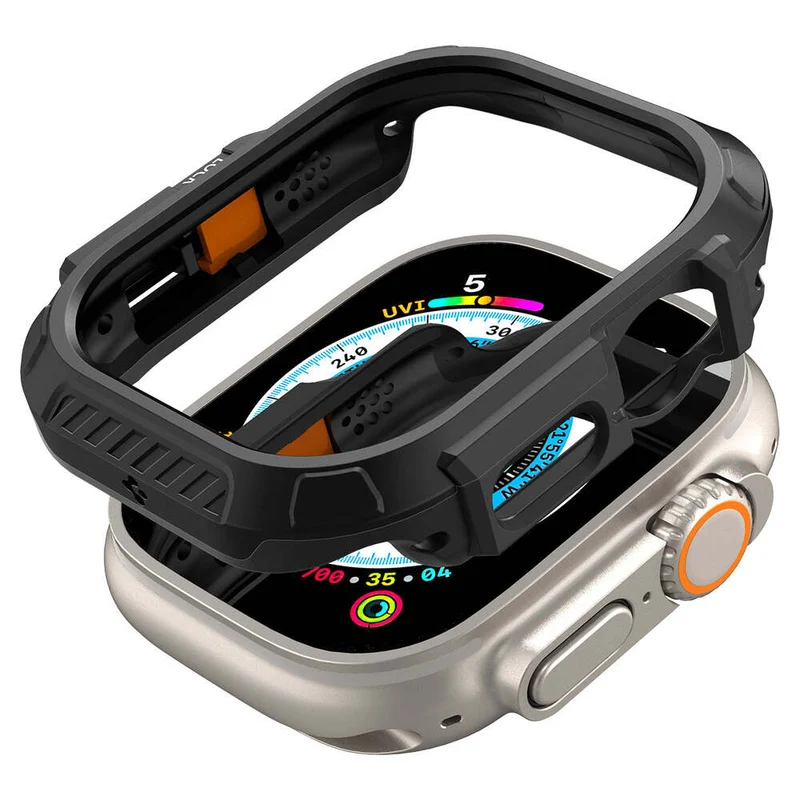 Spigen Apple Watch Ultra 4/3/2/1 49mm Lock Fit Case (Black)