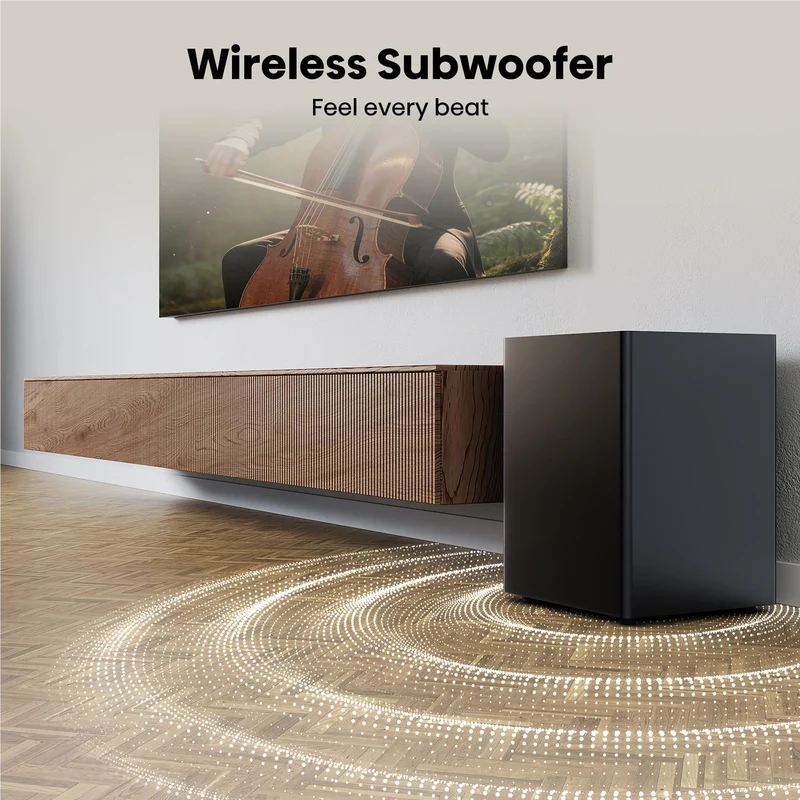 Hisense HS3100S 500W 3.1 CH Soundbar with Wireless Subwoofer