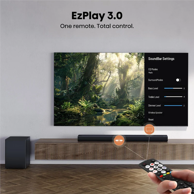 Hisense HS3100S 500W 3.1 CH Soundbar with Wireless Subwoofer