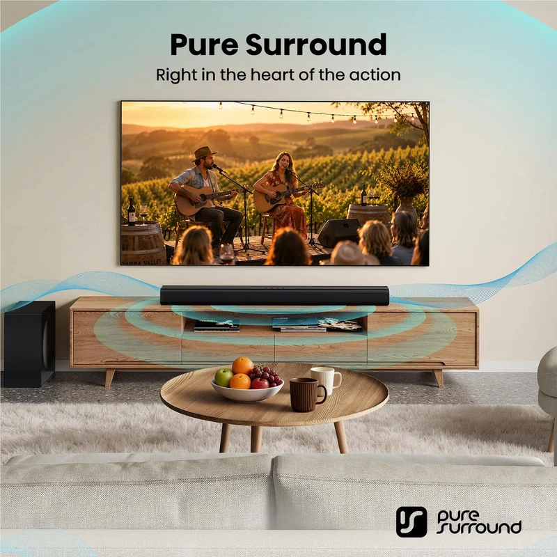 Hisense HS2100S 280W 2.1 CH Soundbar with Wireless Subwoofer