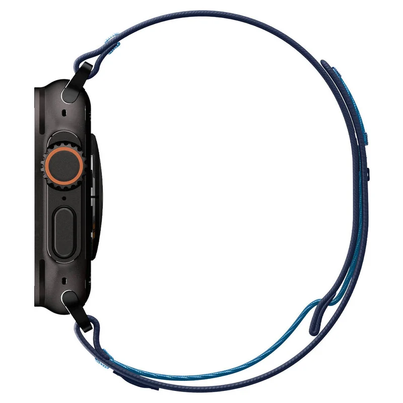 Spigen Apple Watch 49mm 46mm 45mm 44mm 42mm Athlex Air 2 Band (Active Navy Blue)