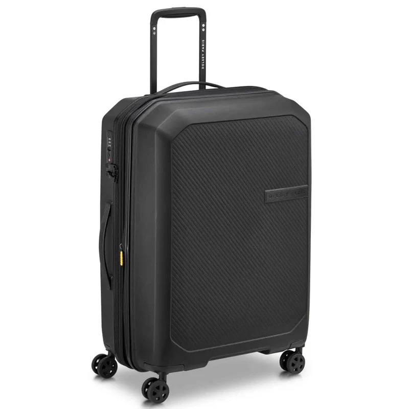 Delsey Anvers 65.5 cm 4 Wheel Expandable Suitcase - Black