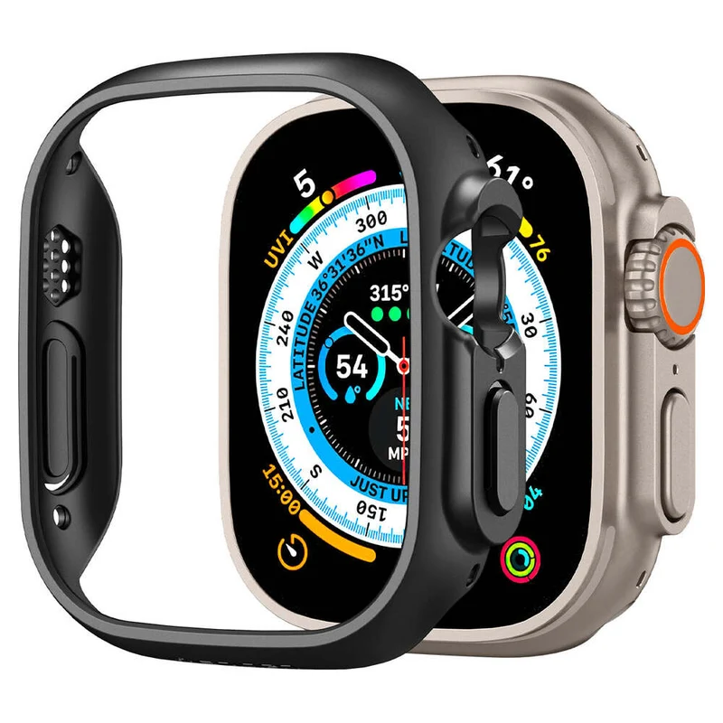 Spigen Apple Watch Ultra 4/3/2/1 49mm Thin Fit Case (Black)