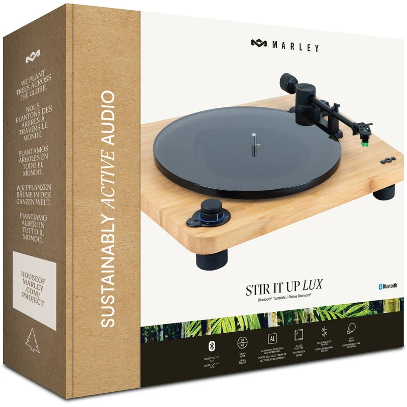 Marley Stir It Up Lux Wireless Turntable