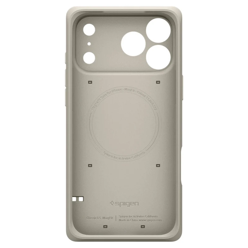 SPIGEN Classic LS MagSafe Case for iPhone 18 Pro Max/17 Pro Max (Stone)