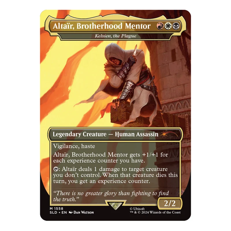 Wizards Of The Coast Magic Secret Lair x Assassin's Creed Lethal Legends Foil Edition