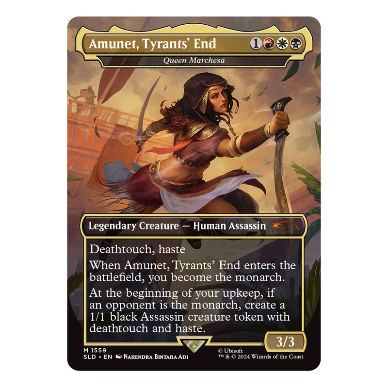 Wizards Of The Coast Magic Secret Lair x Assassin's Creed Lethal Legends Foil Edition