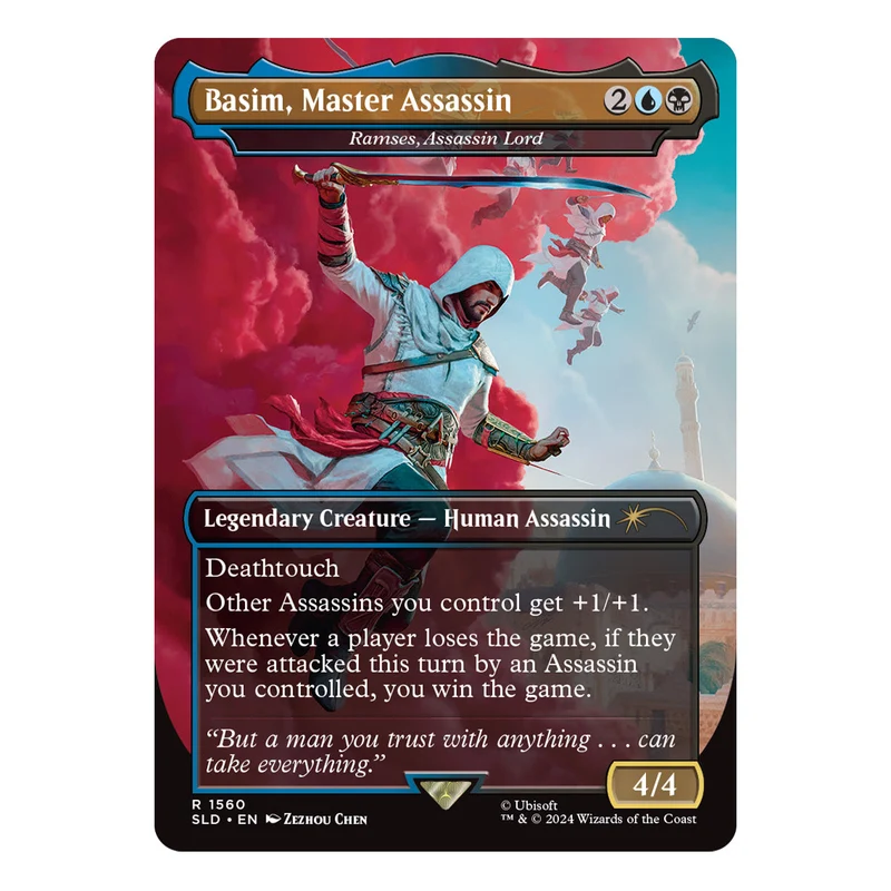 Wizards Of The Coast Magic Secret Lair x Assassin's Creed Lethal Legends Foil Edition