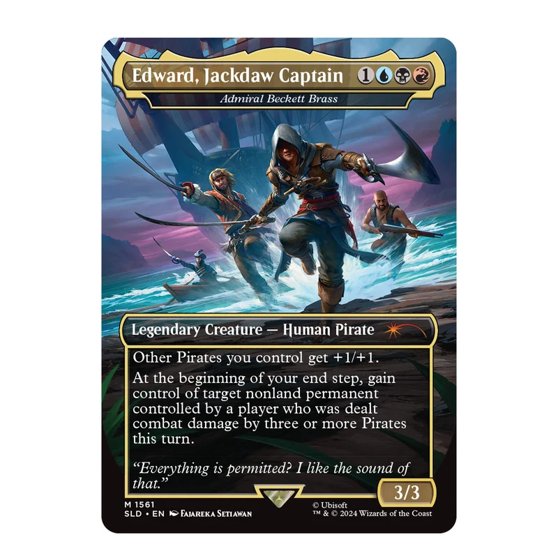 Wizards Of The Coast Magic Secret Lair x Assassin's Creed Lethal Legends Foil Edition