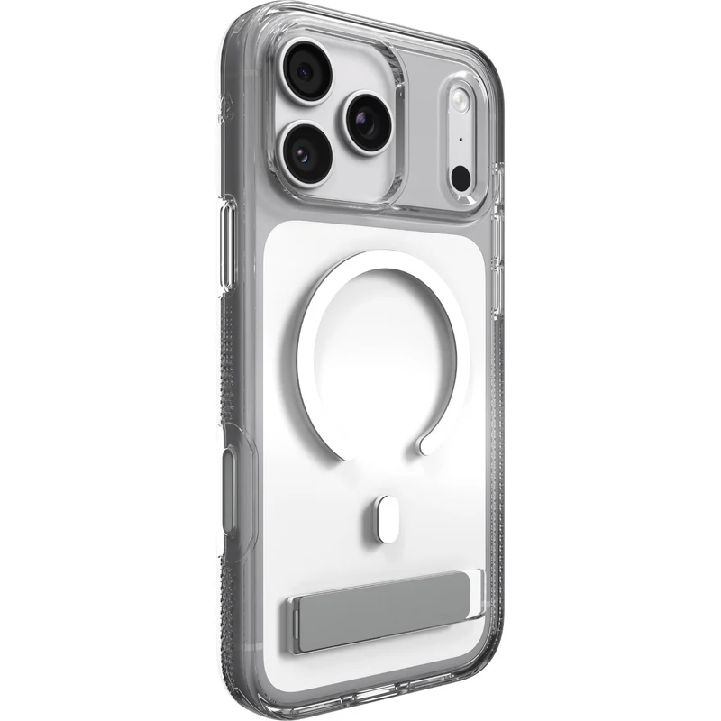 ZAGG Crystal Palace Snap KickStand Case for iPhone 18 Pro Max/17 Pro Max (Clear)