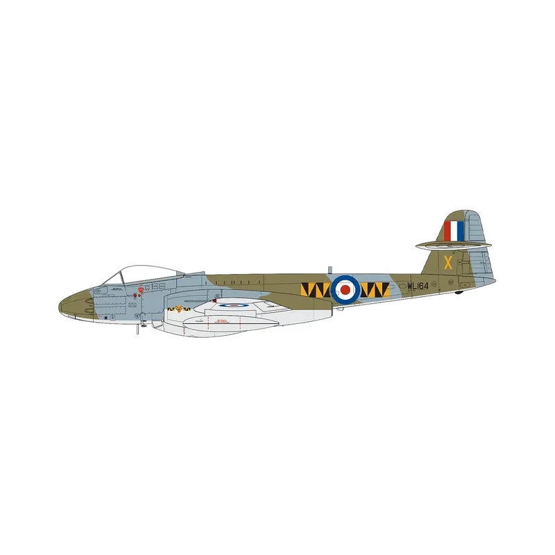 Airfix 1/72 Gloster Meteor F.8 Jet Scaled Plastic Model Kit