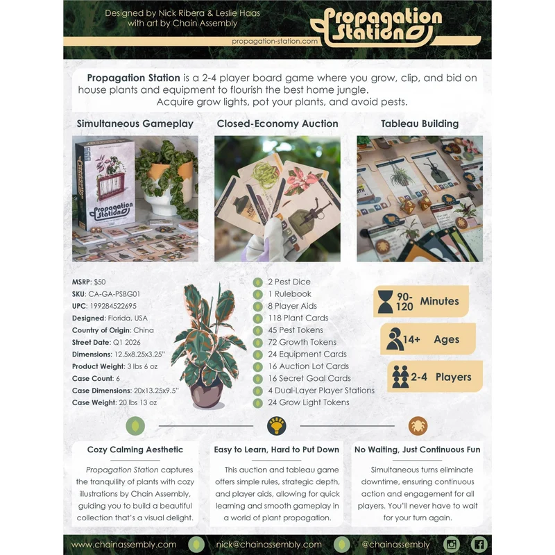 Propagation Station - Card Game