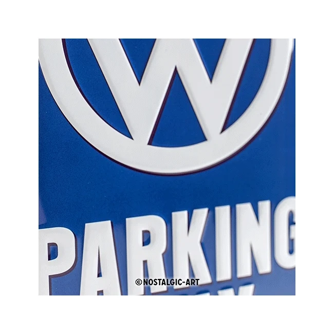 Nostalgic-Art 20x30cm Medium Wall Hanging Sign Plaque VW Parking Only