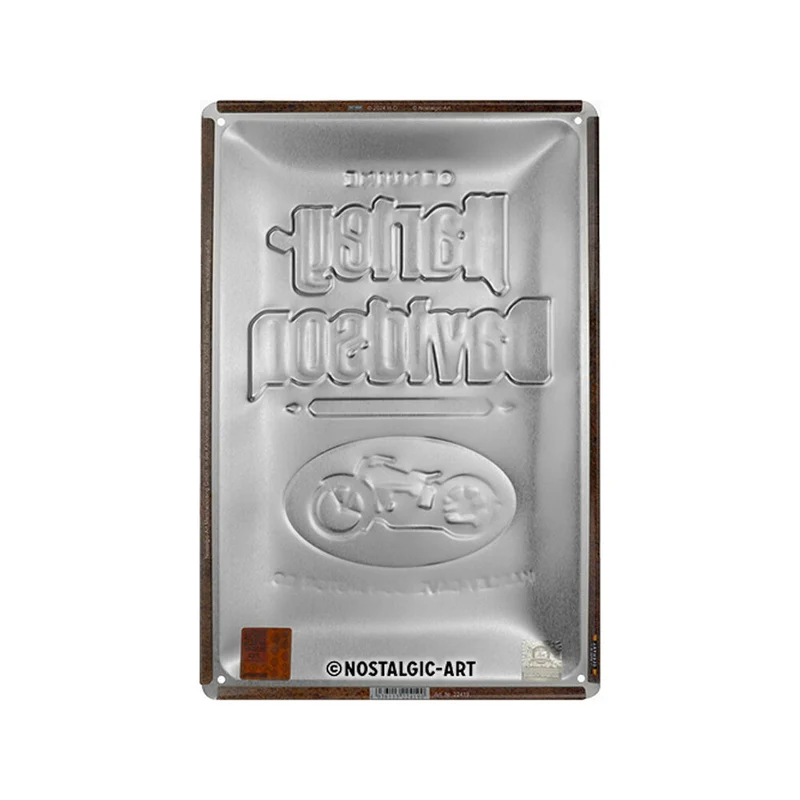 Nostalgic-Art Harley Davidson Metal Decorative Sign Plaque 20x30x0.5cm