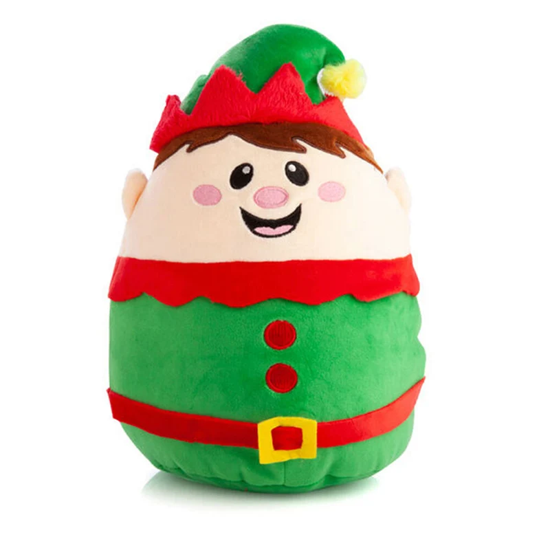Smooshos Pal Squishy Velour Plushie Kids Toy 22x16x22cm Christmas Elf