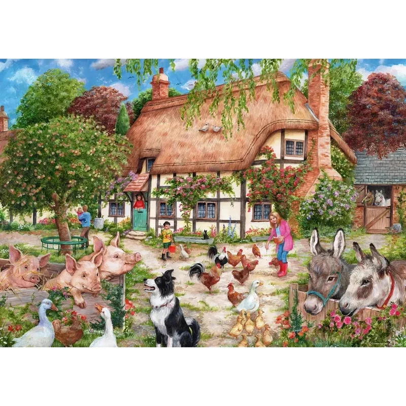 Ravensburger 1000pc Farm Cottage Puzzle