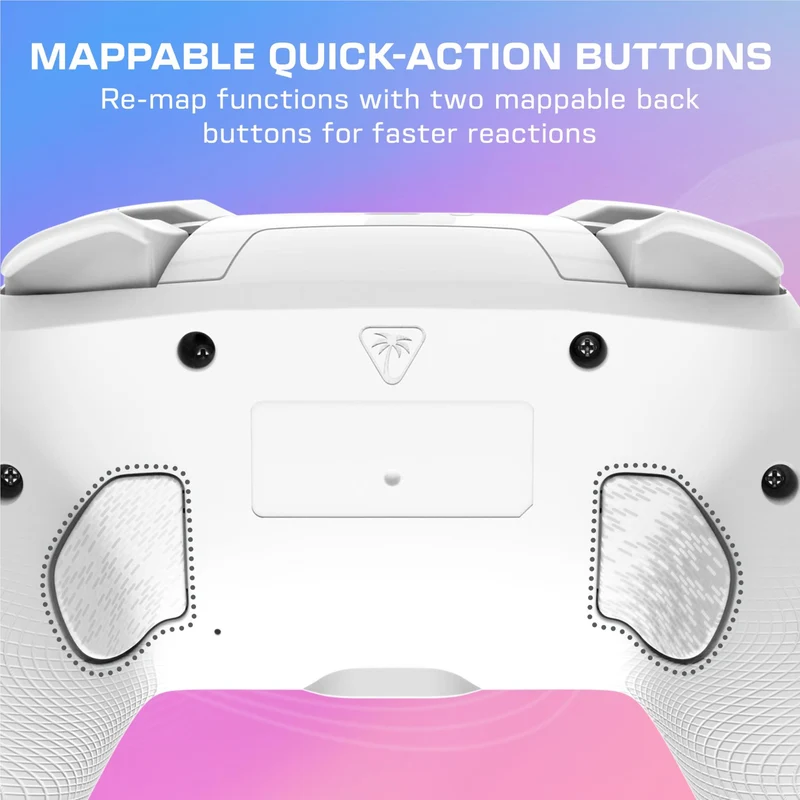 Turtle Beach Afterglow Wave Wireless RGB Gaming Controller for Nintendo Switch 2 (White)