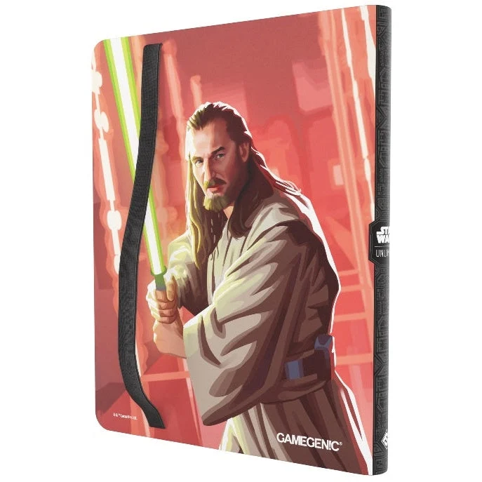 Gamegenic Star Wars Unlimited 18-Pocket Album - Qui-Gon Jinn/Darth Maul