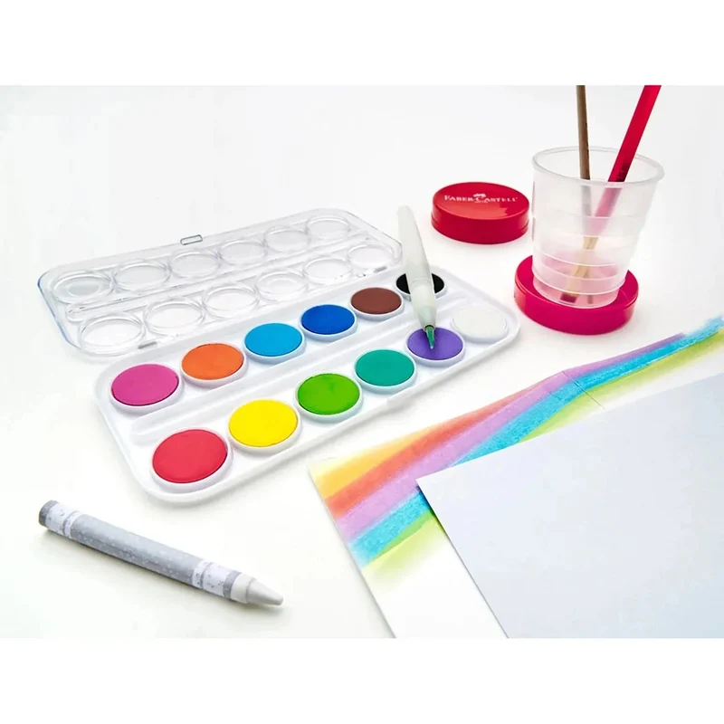 Faber-Castell Young Artist Learn to Watercolour Set Pack of 20