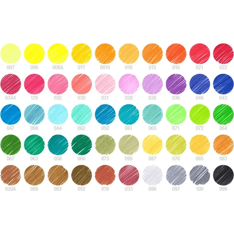 Faber-Castell Connector Pens Markers Assorted Colours Pack 50 Bucket