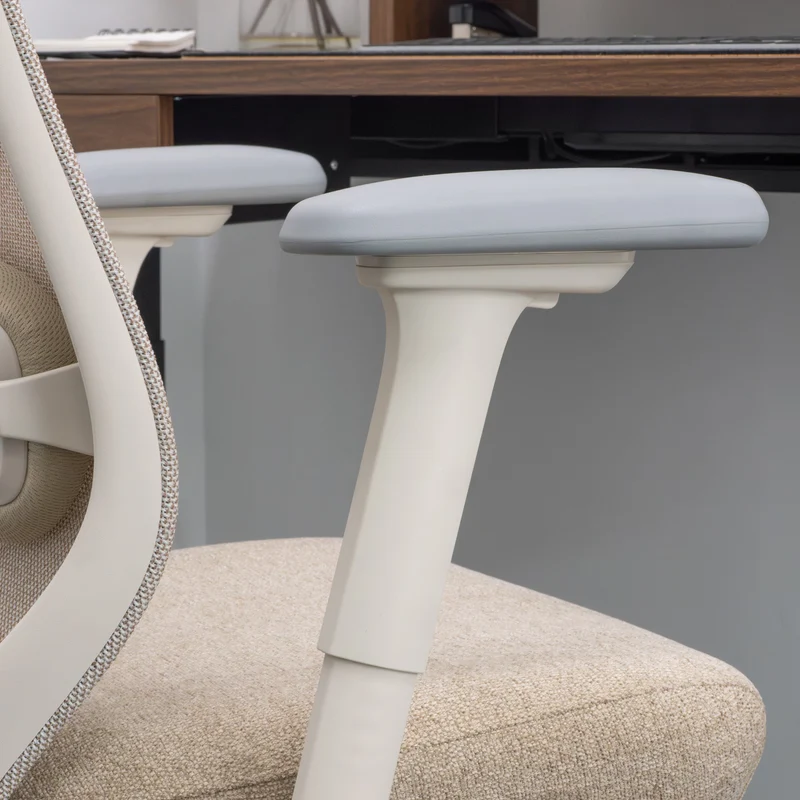 Desky CoilFlex Ergonomic Office Chair - Yellow / No Headrest