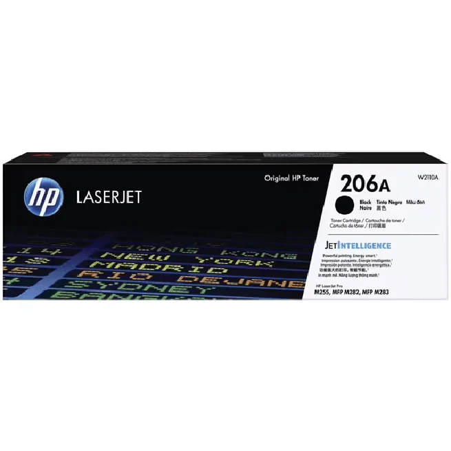 HP 206A Toner Ink Cartridge Black LaserJet W2110A Genuine