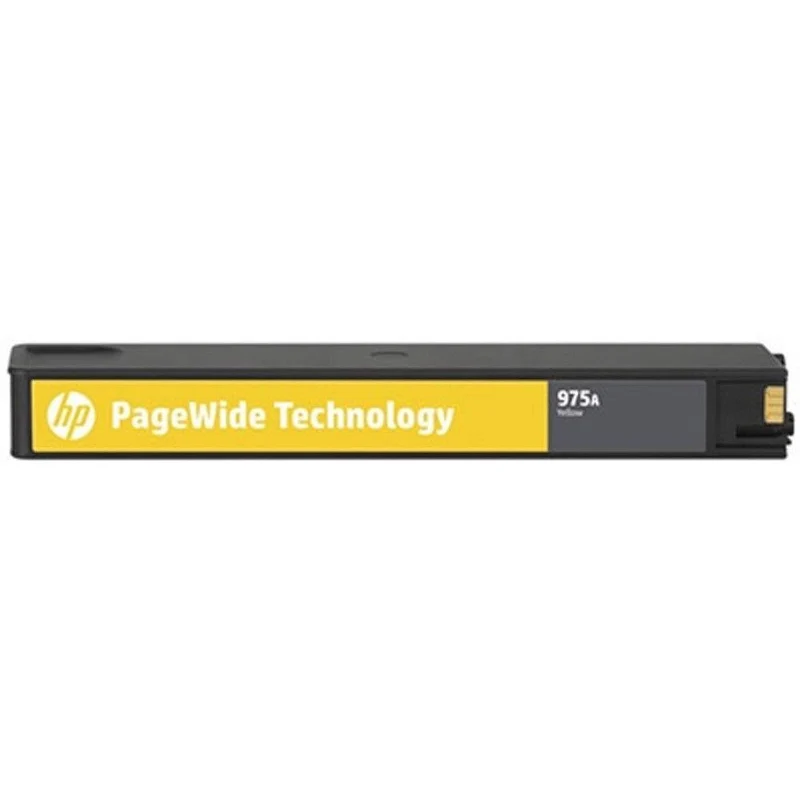 HP 975A Ink Toner Cartridge Yellow PageWide Genuine Original L0R94AA