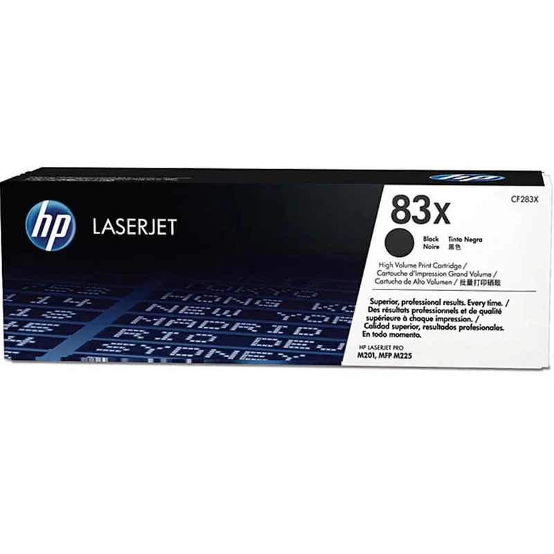 HP 83X Toner Ink Cartridge High Yield Black CF283X