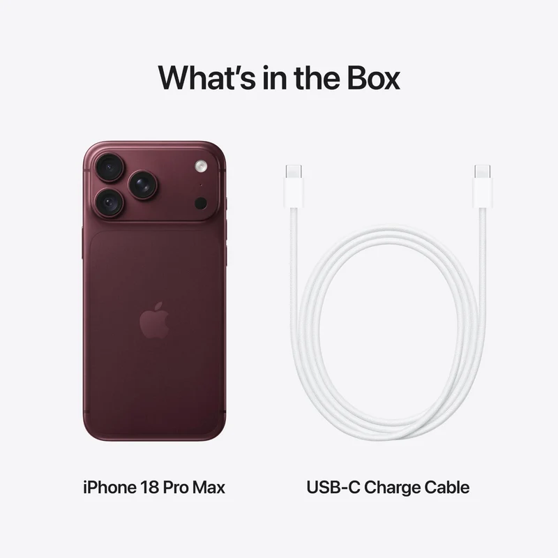 Apple iPhone 18 Pro Max 2TB (Burgundy)