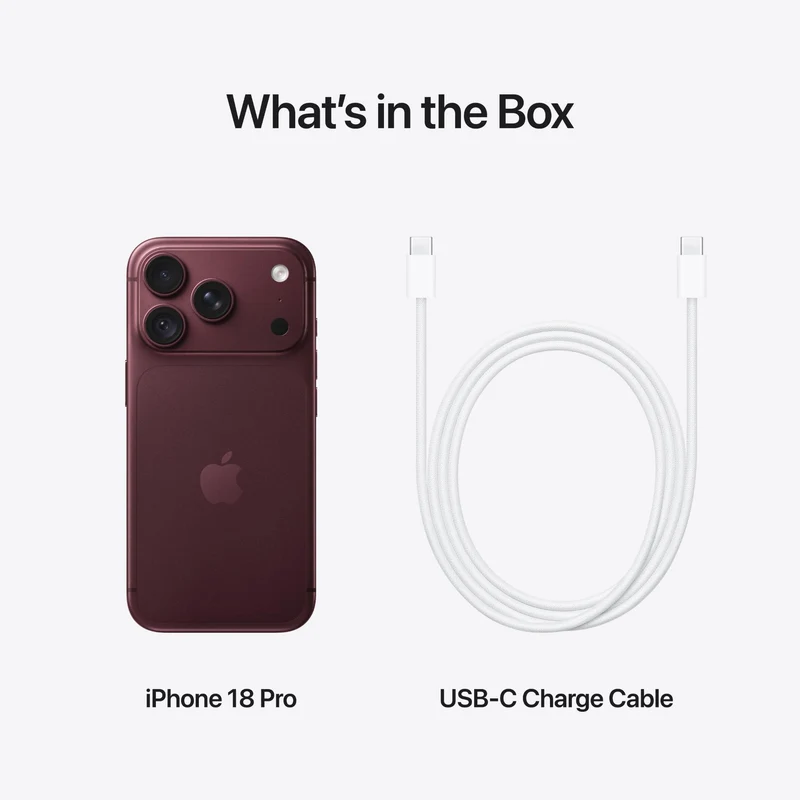Apple iPhone 18 Pro 1TB (Burgundy)
