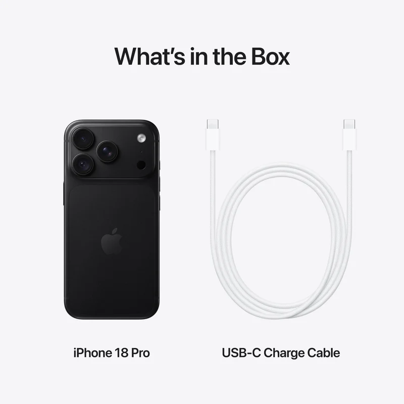 Apple iPhone 18 Pro 1TB (Black)