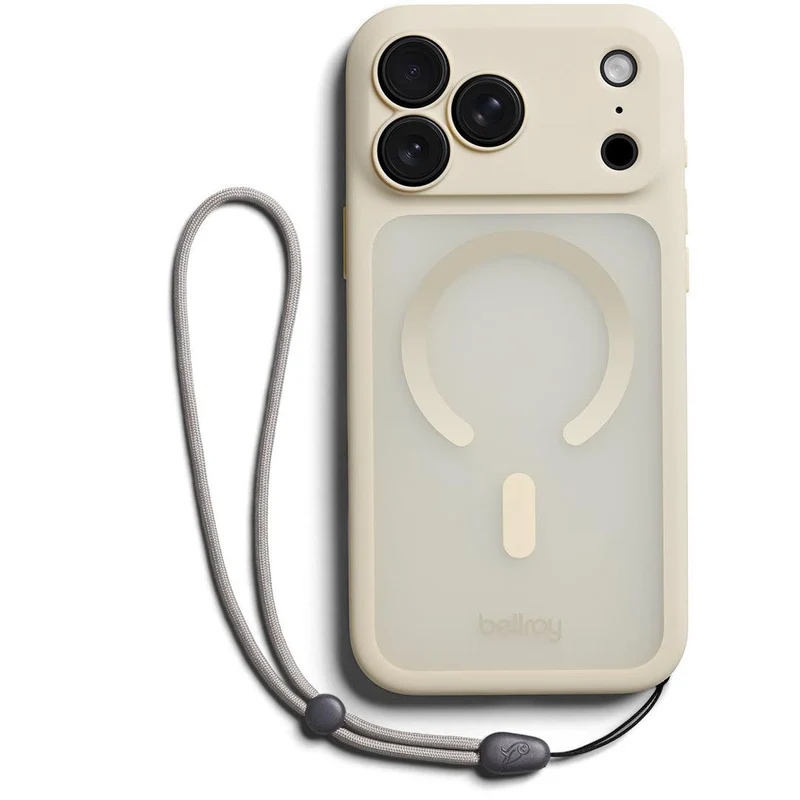 Bellroy Cinch Case for iPhone 18 Pro Max (Nougat)