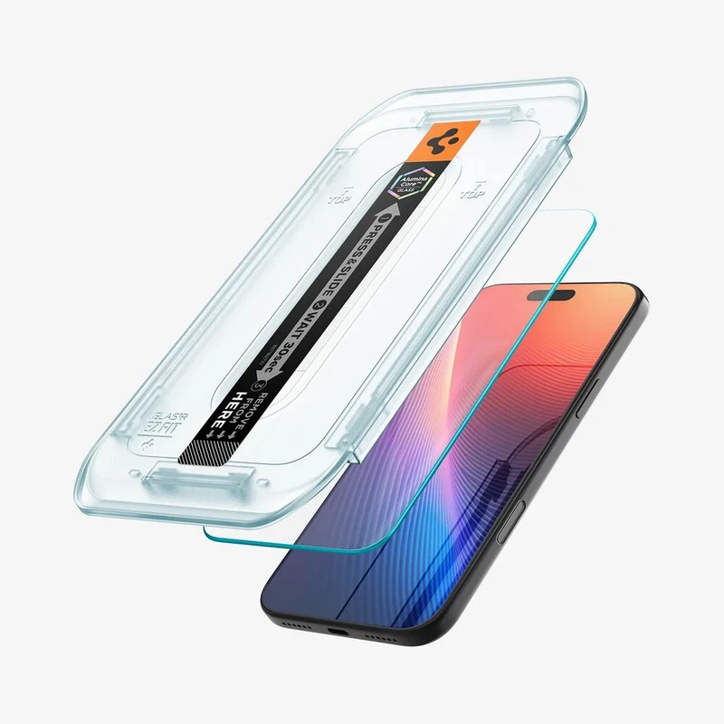 SPIGEN EZ Fit 2PCS Glass Screen Protector for iPhone 18 Pro Max/17 Pro Max/16 Pro Max (Clear)