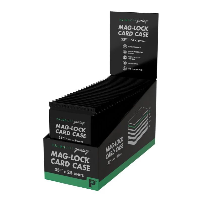 Palms Off Gaming 55pt Mag-Lock Card Case