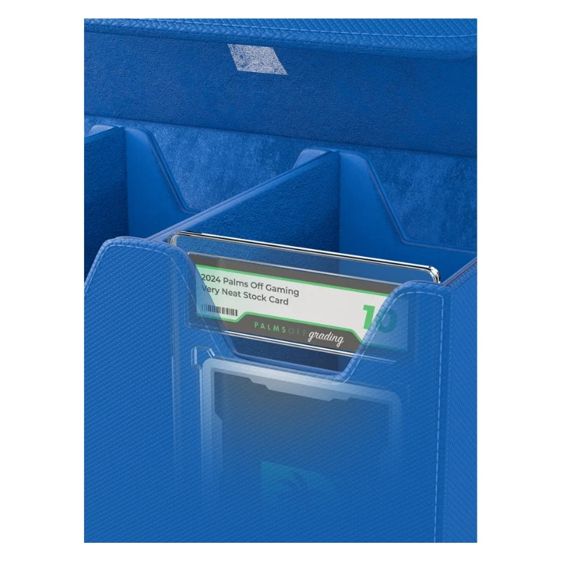 Palms Off Gaming Collector's Series Graded Card Storage Case - Large - BLUE