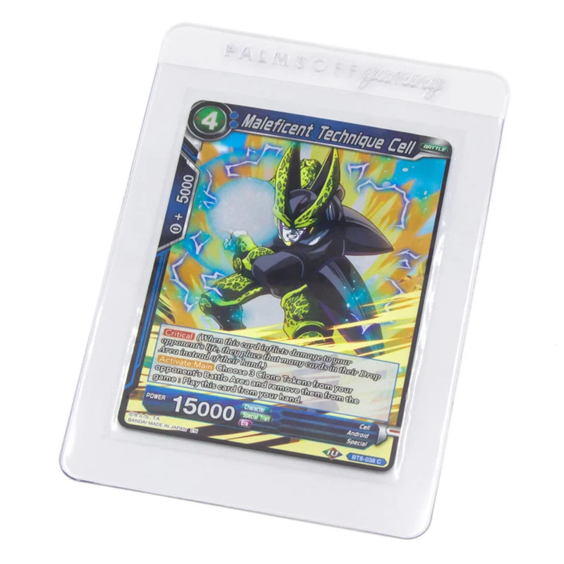 Palms Off Gaming Palms Off Grading Holders Semi-Rigid - 50pc