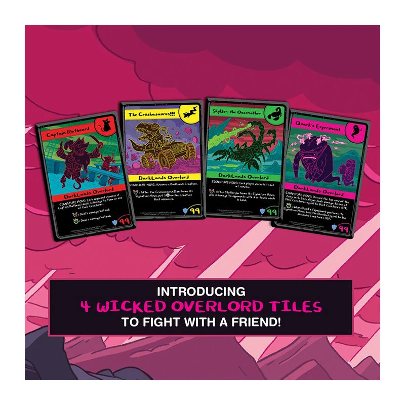 Cryptozoic Entertainment Adventure Time Card Wars DarkLands Cooperative Expansion