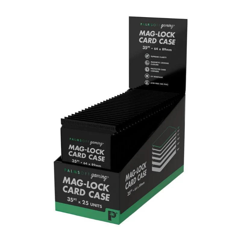 Palms Off Gaming 35pt Mag-Lock Card Case